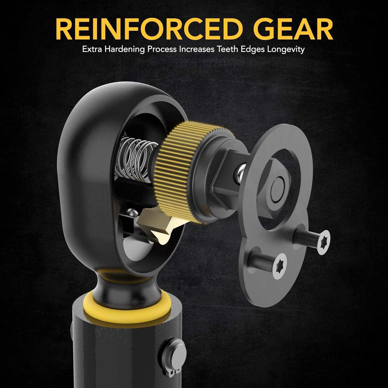 Kit de Llave de Par LEXIVON 1/4" 15 Piezas 2-26 Nm para Bicicletas