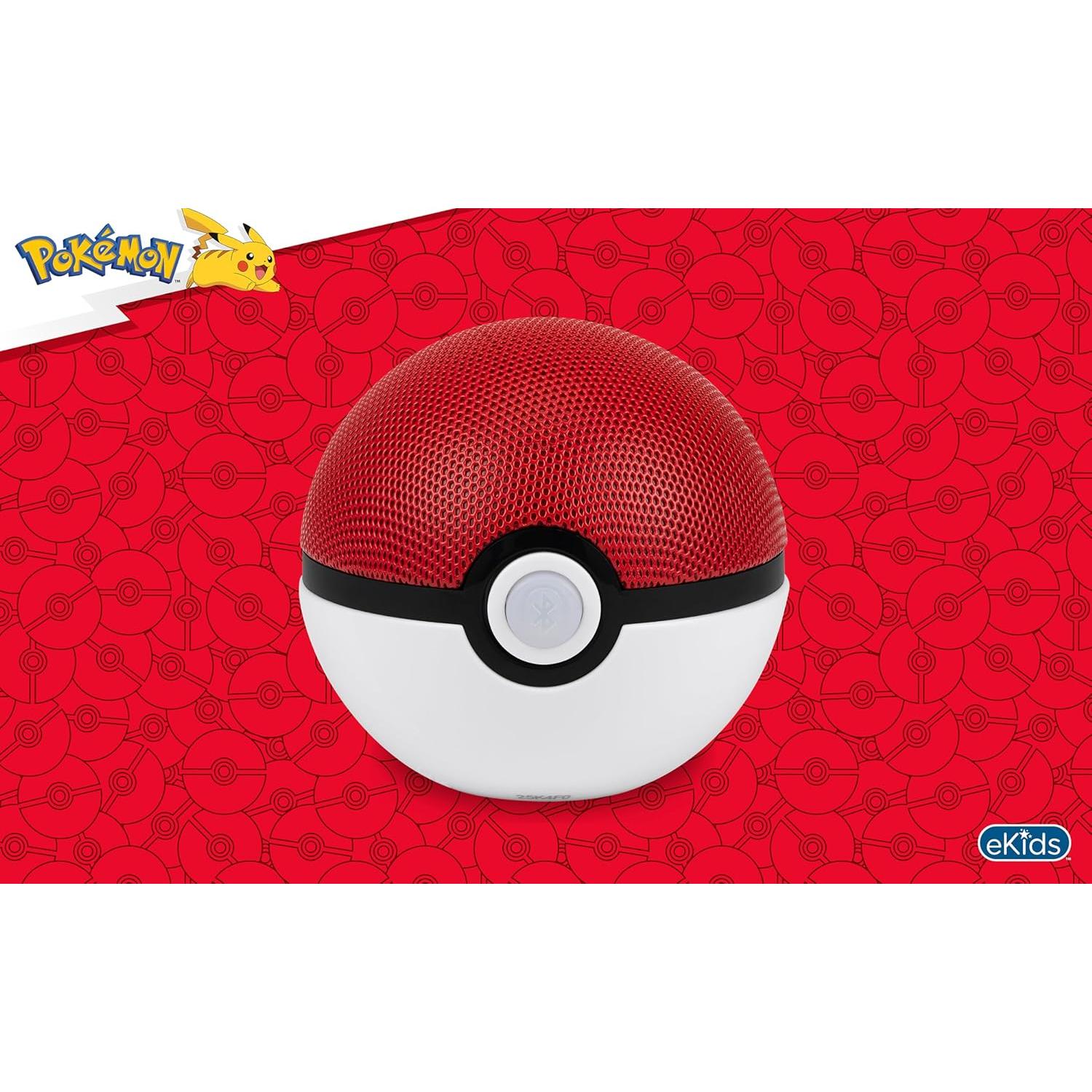 Altavoz Bluetooth eKids Pokeball Portátil 10h Batería USB-C