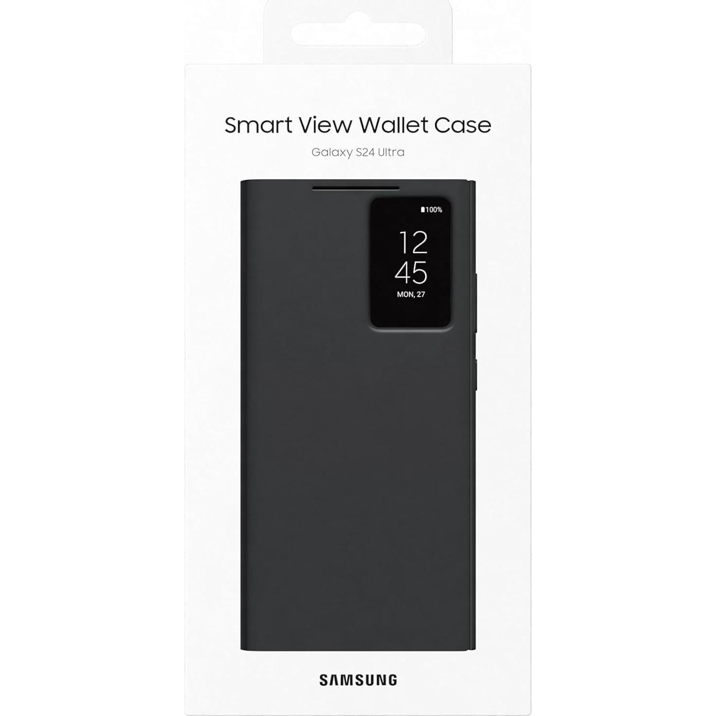 Funda de Cartera Smart View Samsung Galaxy S24 Ultra Negra