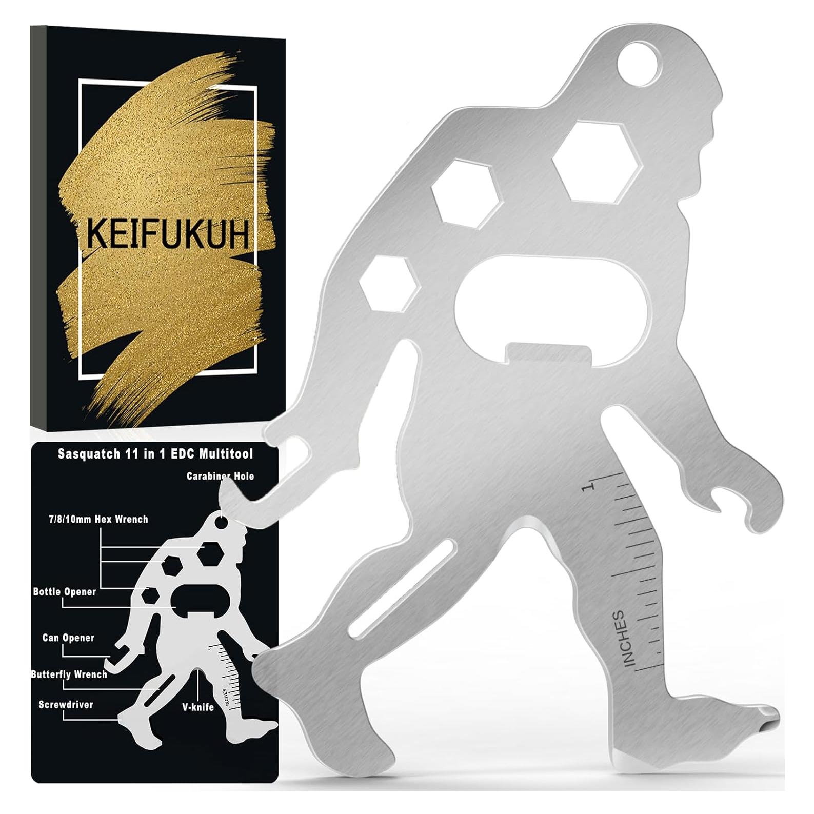 Multiherramienta KEIFUKUH 11 en 1 de Acero Inoxidable