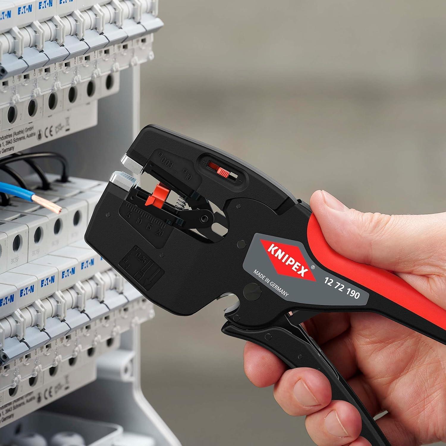 KNIPEX NexStrip Herramienta Multiuso 190mm para Electricistas