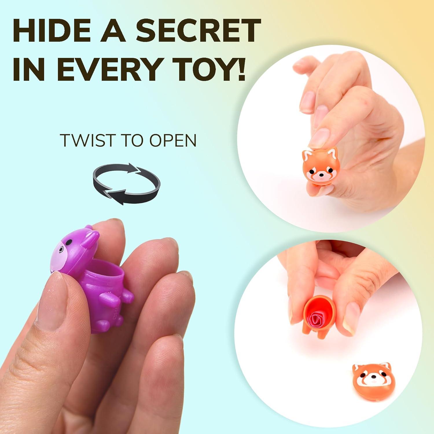 Figuras de Animales en Bellota - Entervending - 25 Piezas