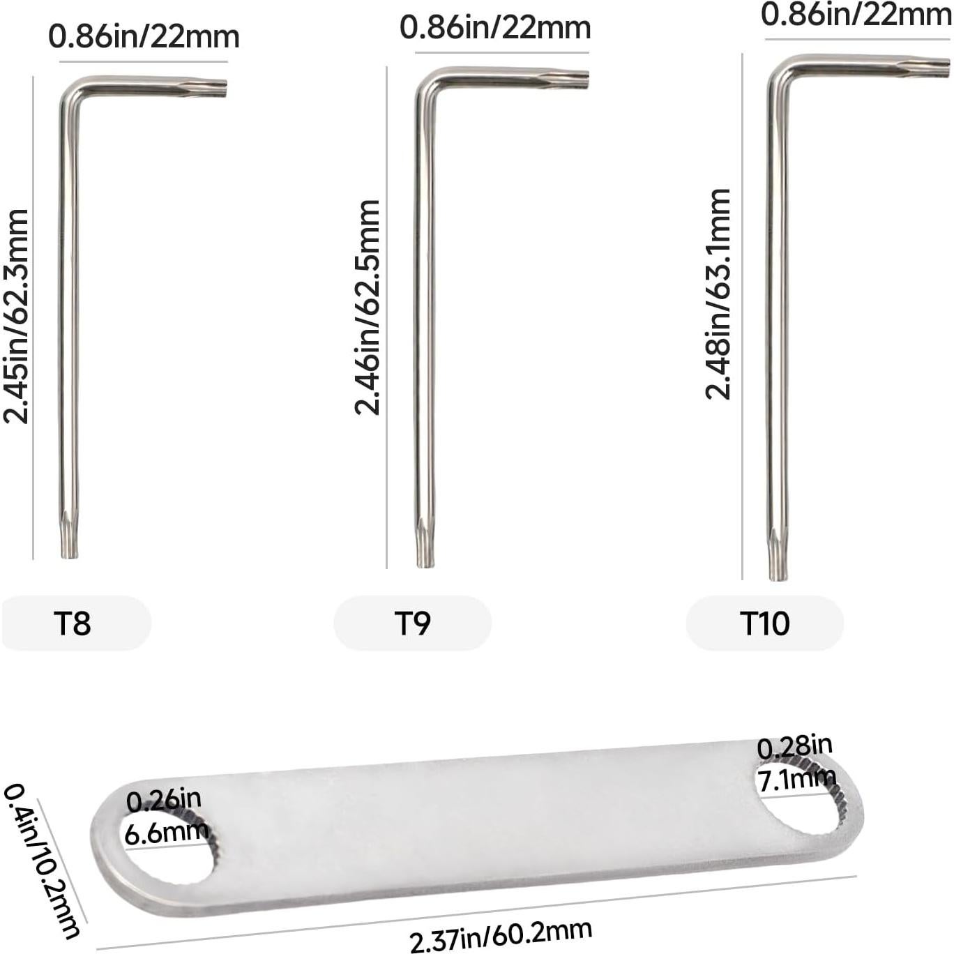 Juego de llaves multiusos Numano 8 piezas para Leatherman
