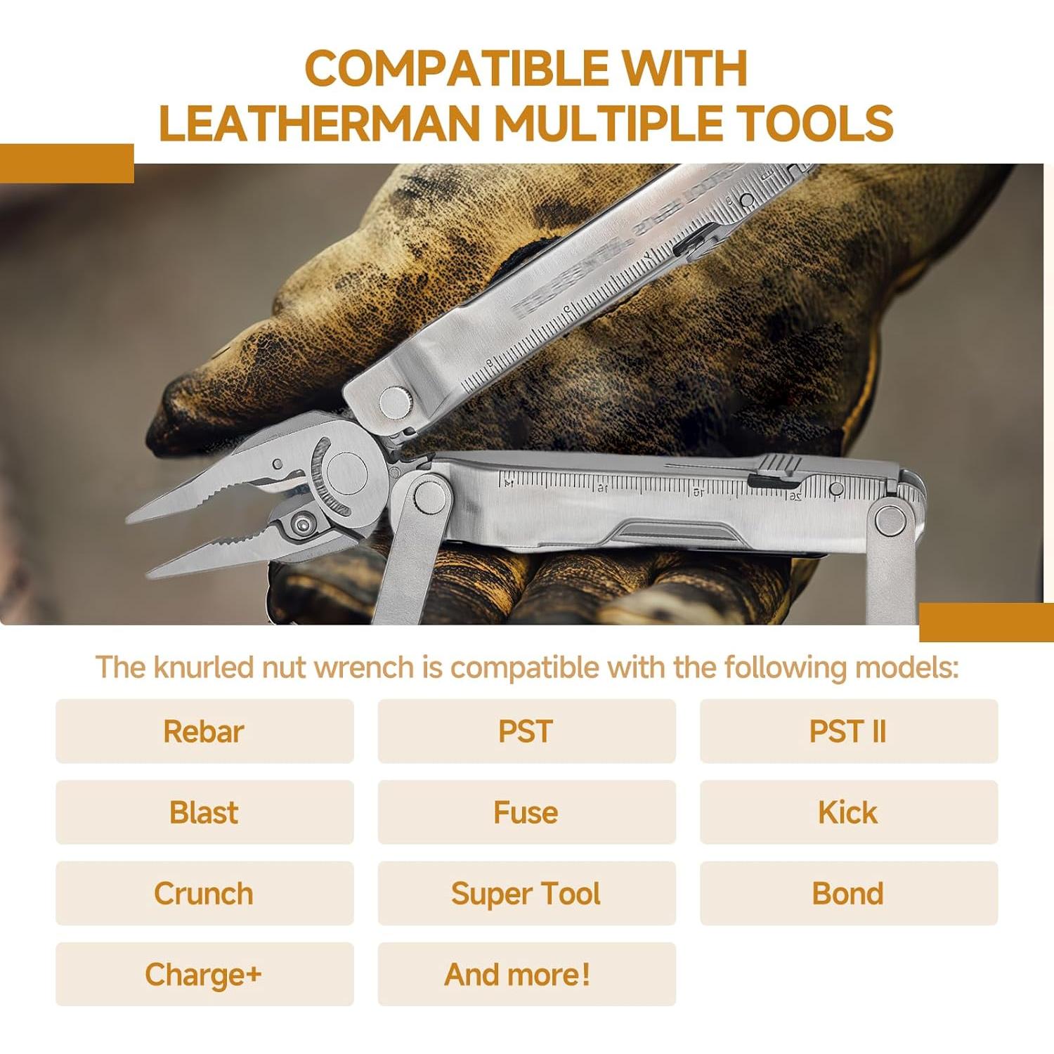 Juego de llaves multiusos Numano 8 piezas para Leatherman