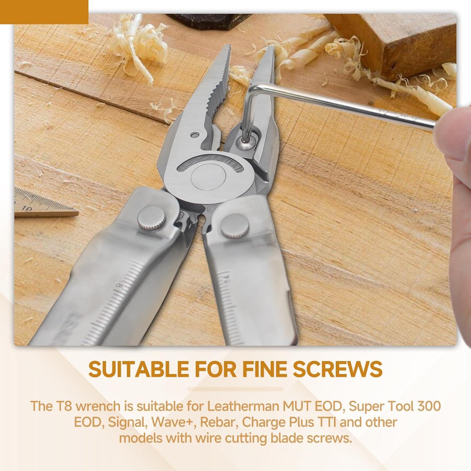 Juego de llaves multiusos Numano 8 piezas para Leatherman