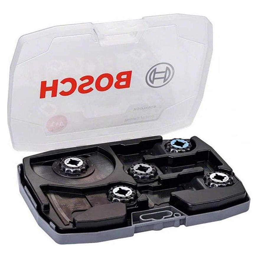 Conjunto 5 Hojas de Corte Inmersión Bosch Starlock Carburo