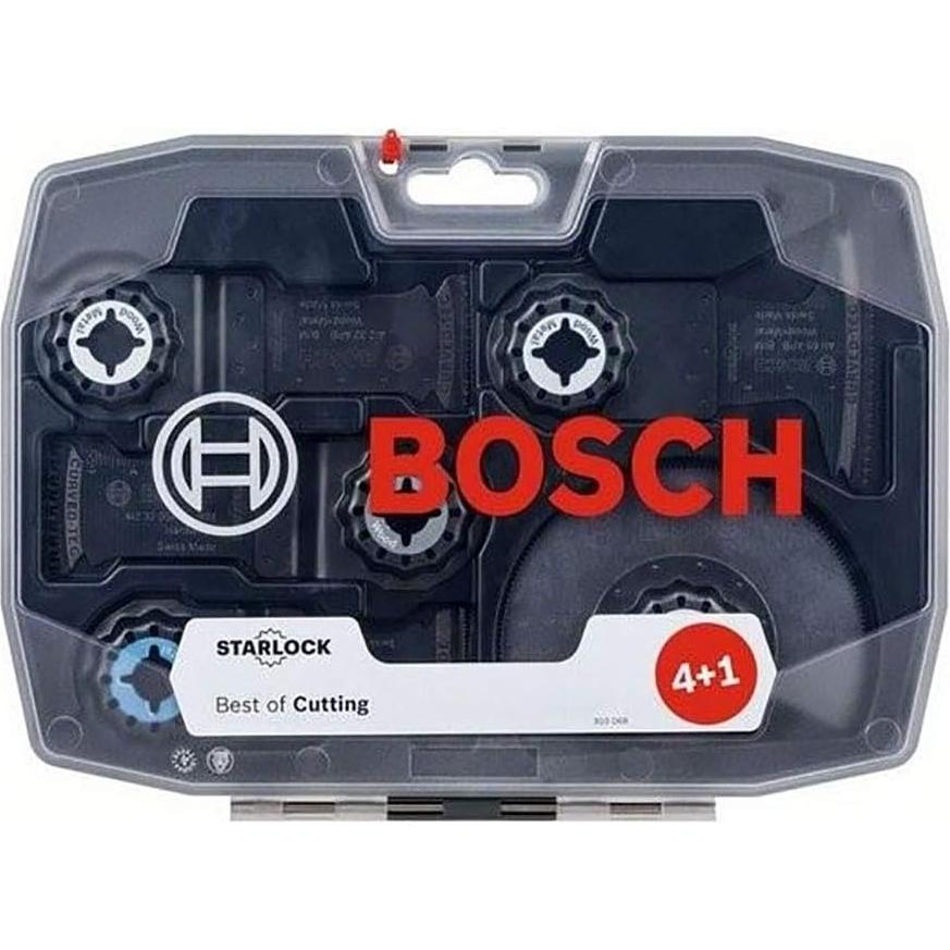 Conjunto 5 Hojas de Corte Inmersión Bosch Starlock Carburo