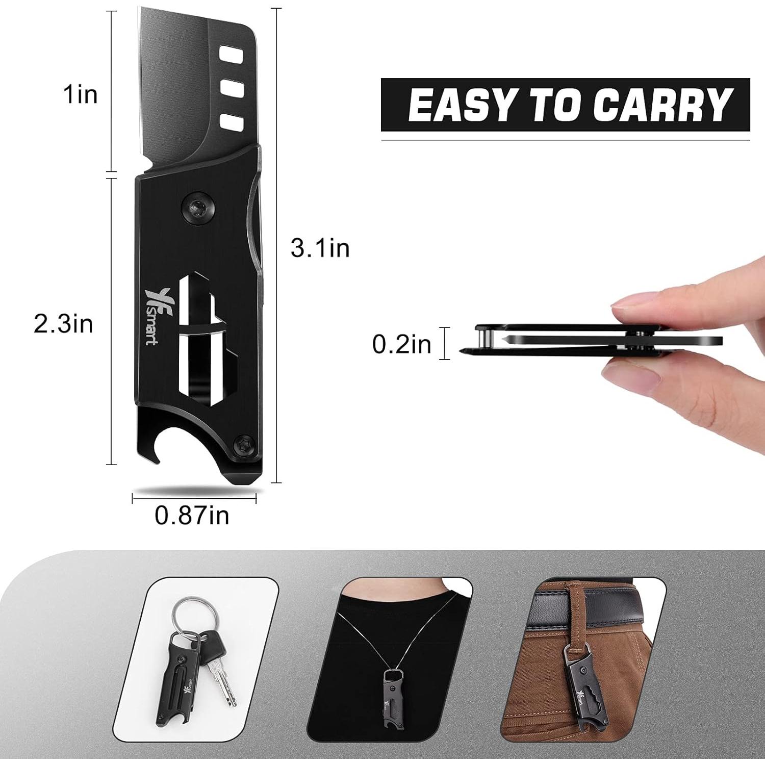 Cortador de Cajas YF SMART Plegable Multifuncional Acero Inoxidable