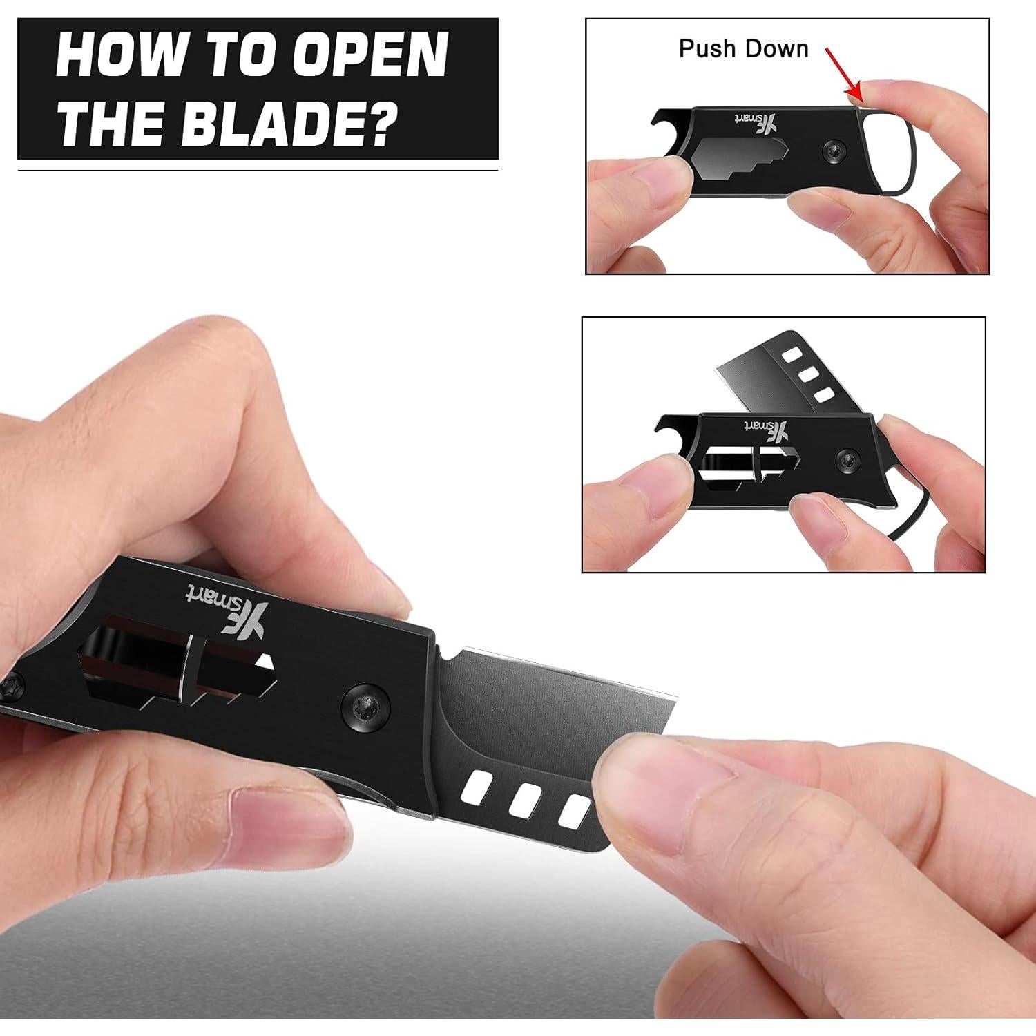 Cortador de Cajas YF SMART Plegable Multifuncional Acero Inoxidable