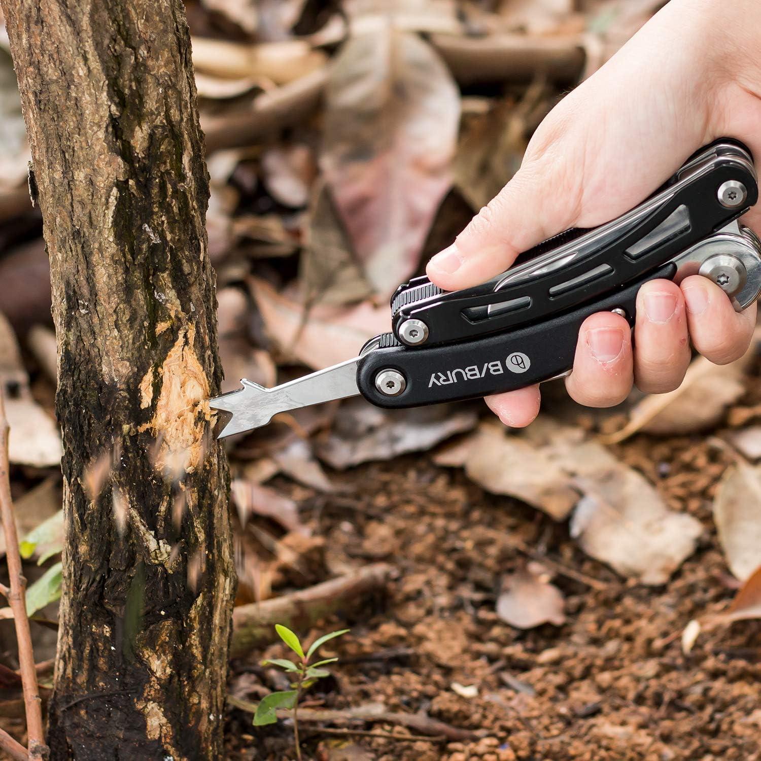 Tijeras de Jardinería Multifuncionales BIBURY 5 en 1 Acero Inoxidable