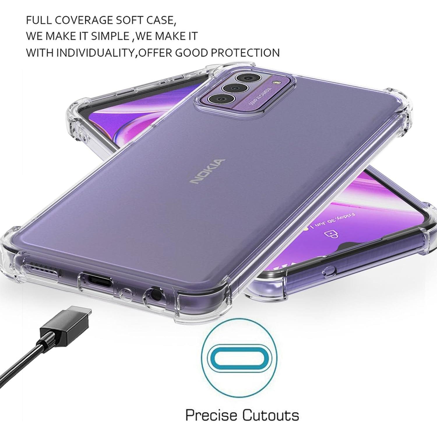 Funda Transparente Osophter para Nokia G42/G310 5G con Protector