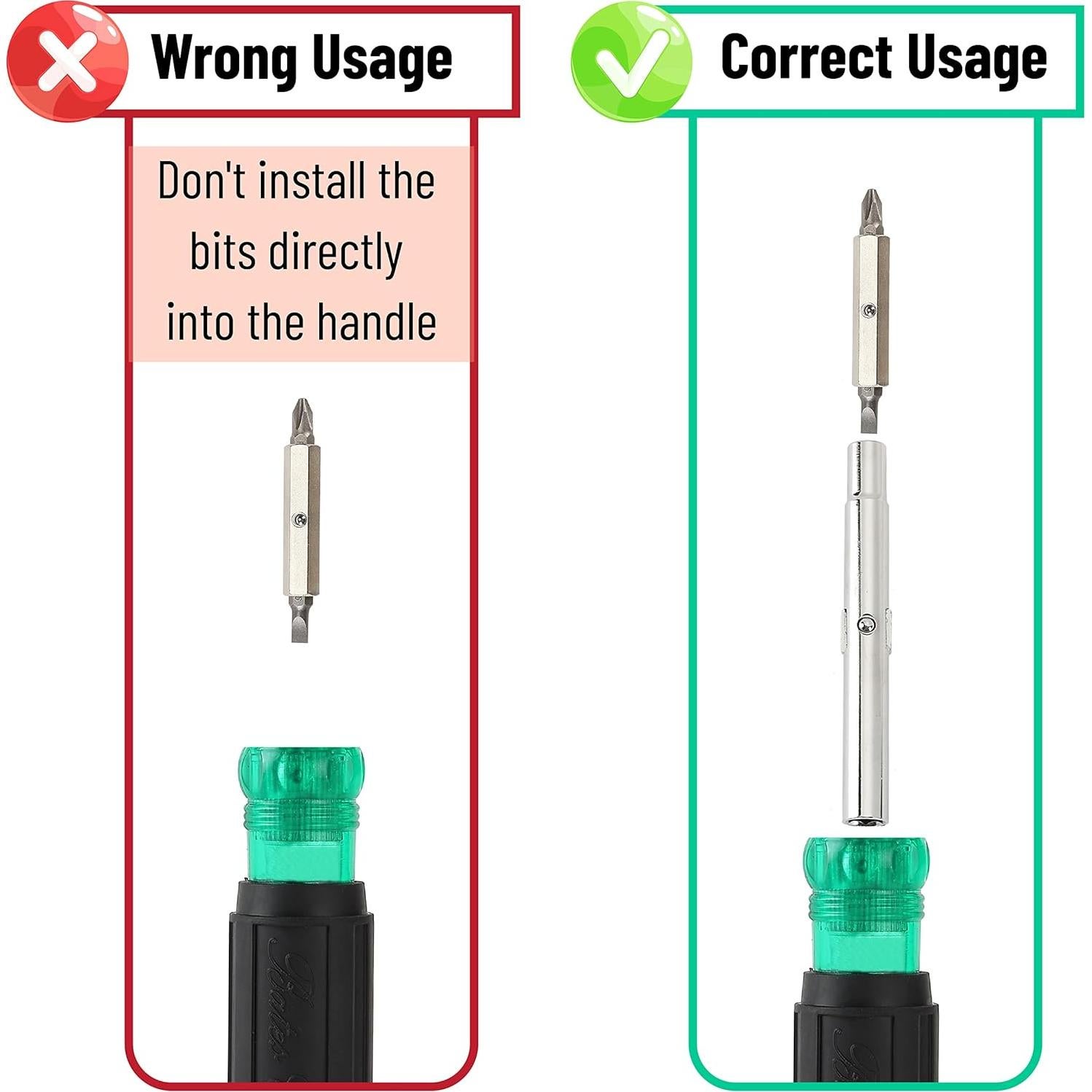 Destornillador multifuncional Bates 11 en 1 - Ergonómico