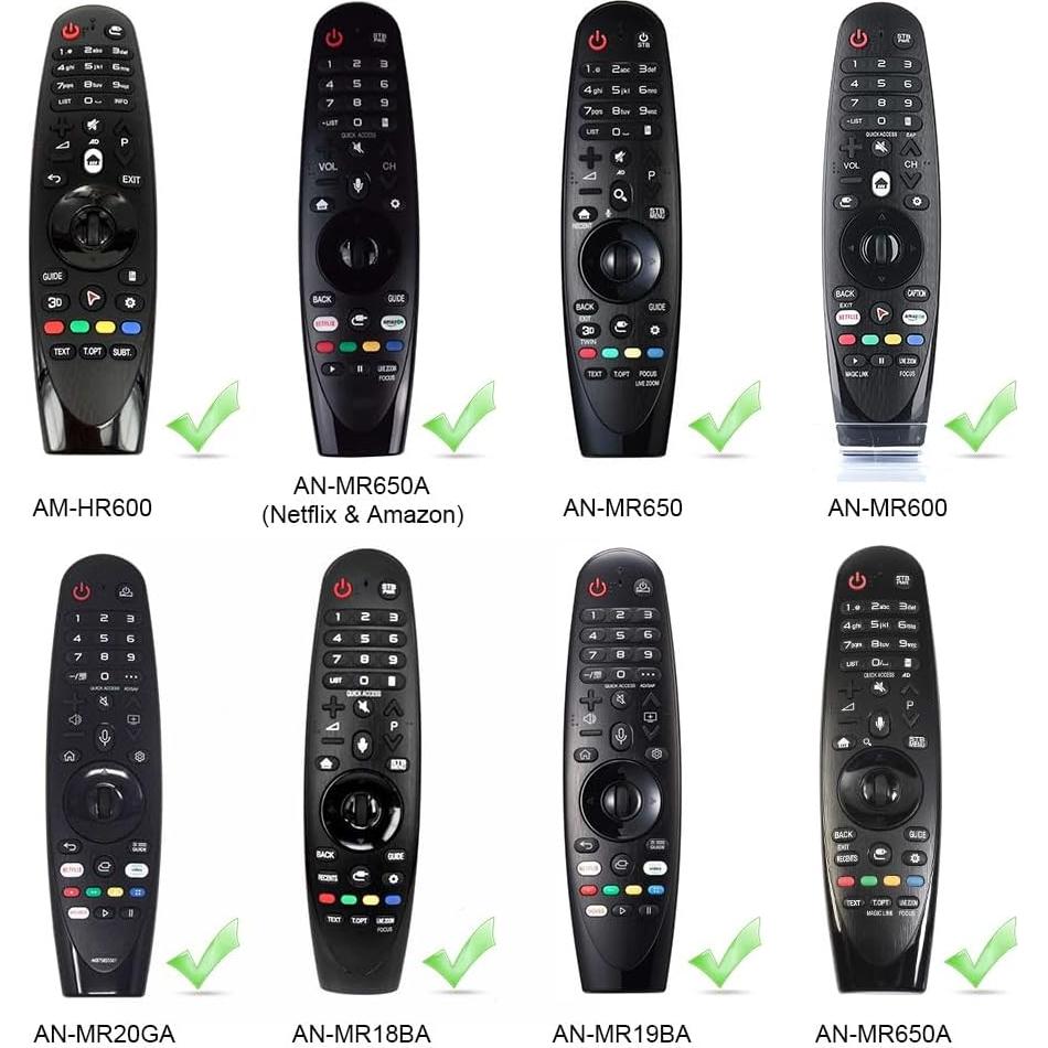 Funda de Silicona Antideslizante para Control Remoto LG AKB75855501