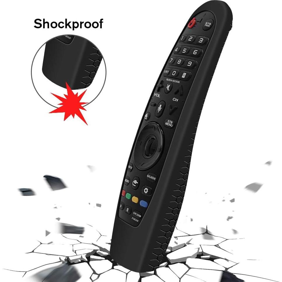 Funda de Silicona Antideslizante para Control Remoto LG AKB75855501