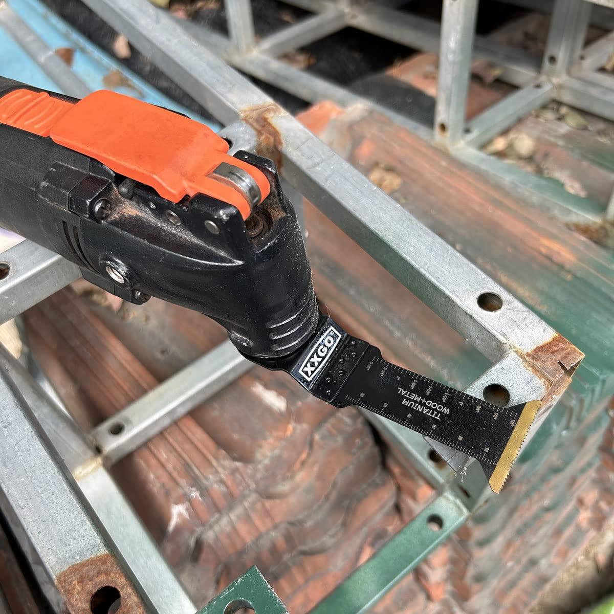 Kits de Cuchillas Multitool Titanio Bi Metal 4 Pcs XXGO