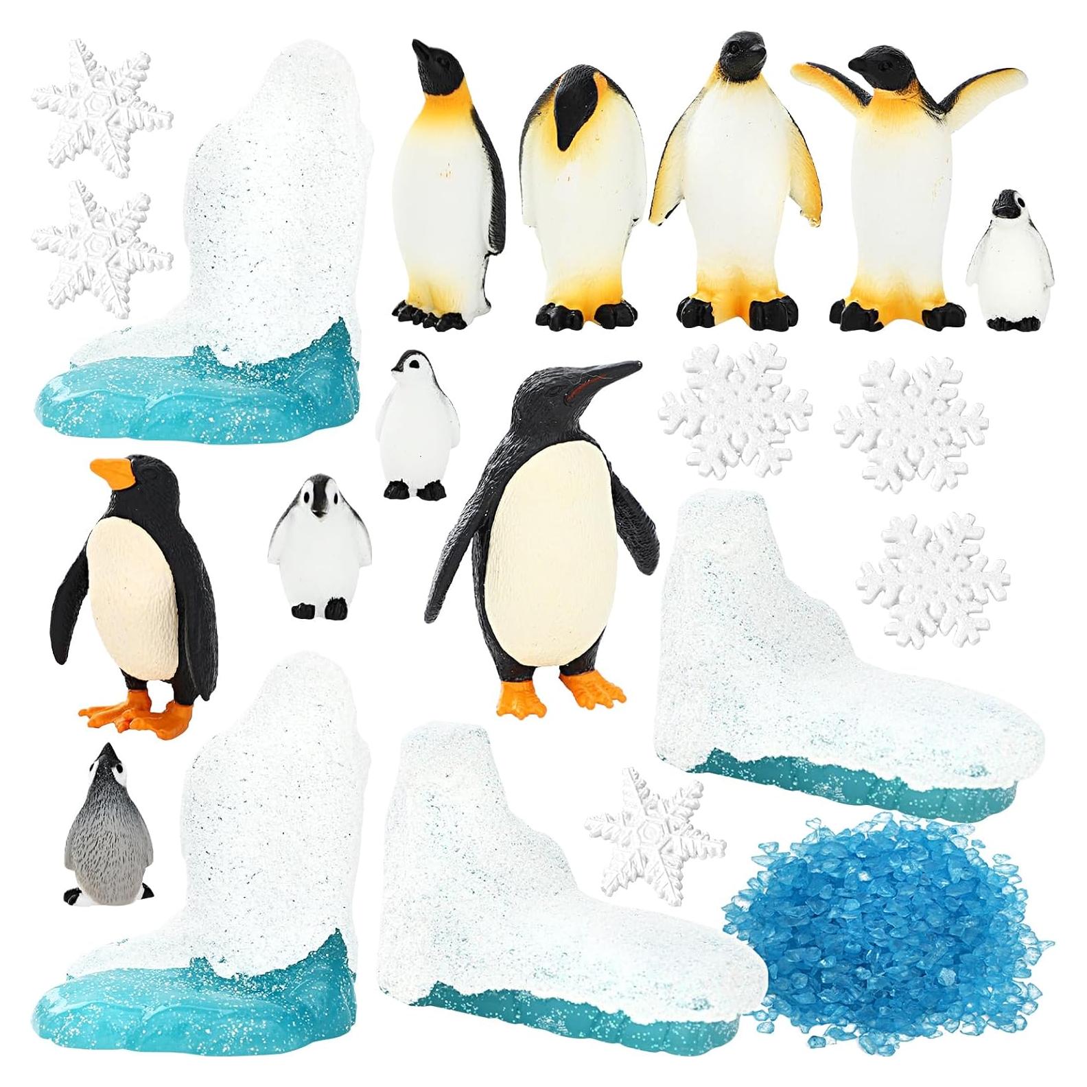 Juego de 21 Mini Figuras de Pingüino ONEST Juguete Ártico