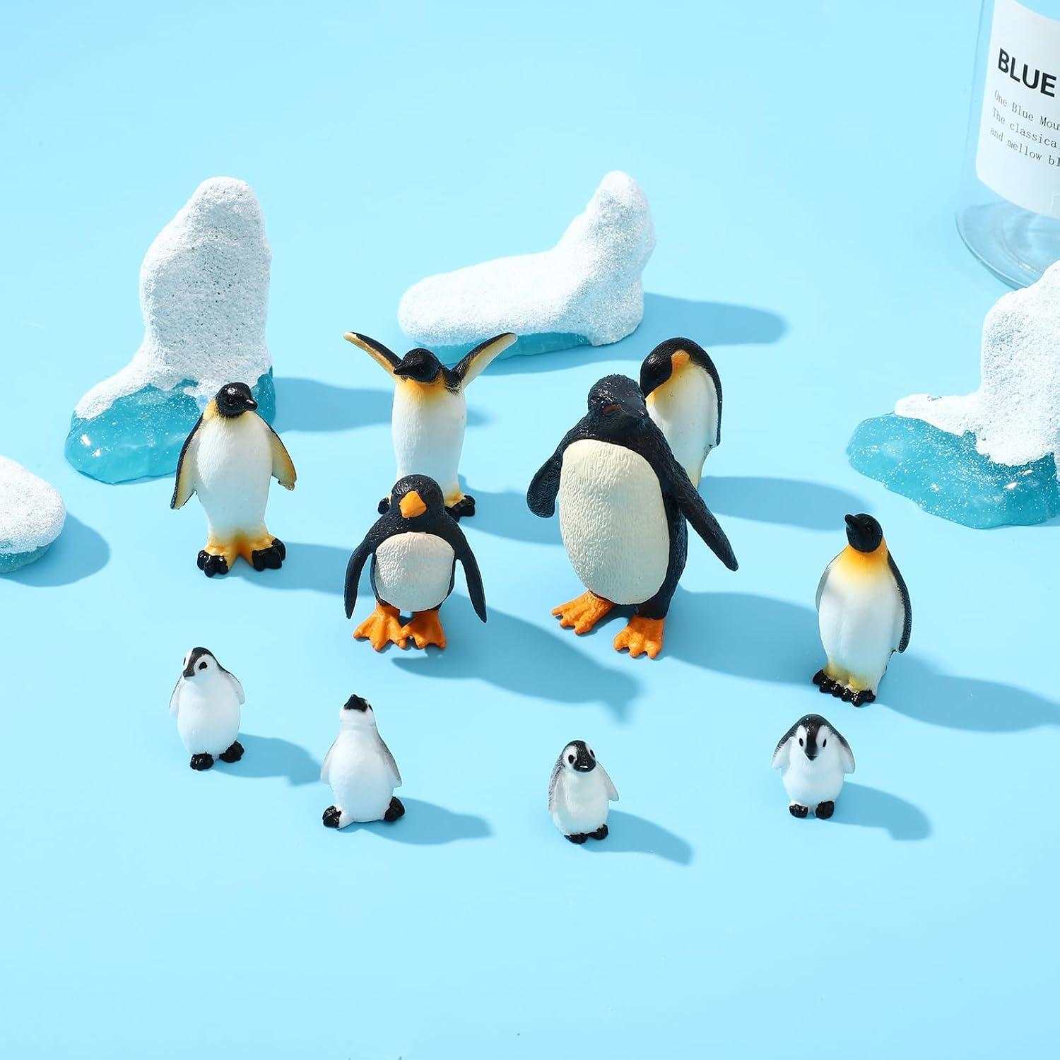 Juego de 21 Mini Figuras de Pingüino ONEST Juguete Ártico