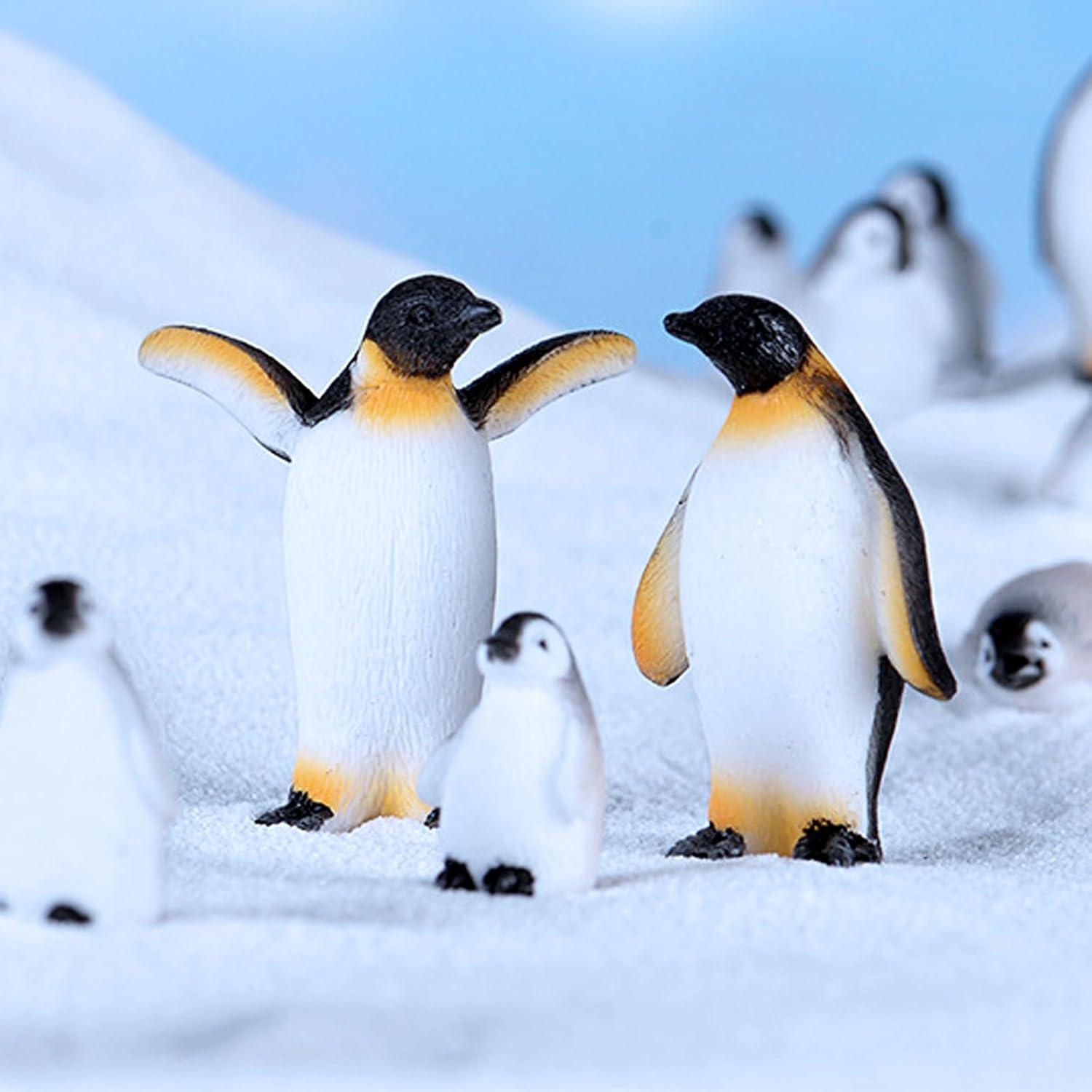 Juego de 21 Mini Figuras de Pingüino ONEST Juguete Ártico