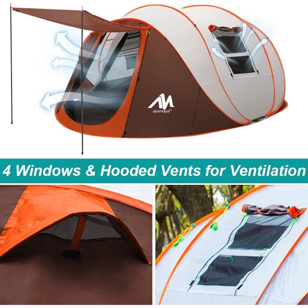 Carpa Pop Up AYAMAYA para 6 Personas Impermeable