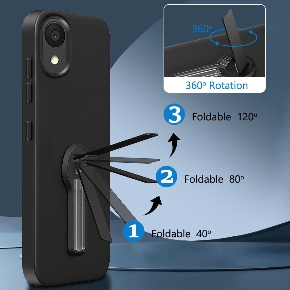 Funda Protectora Alcatel 1 2021 con Soporte y Protector