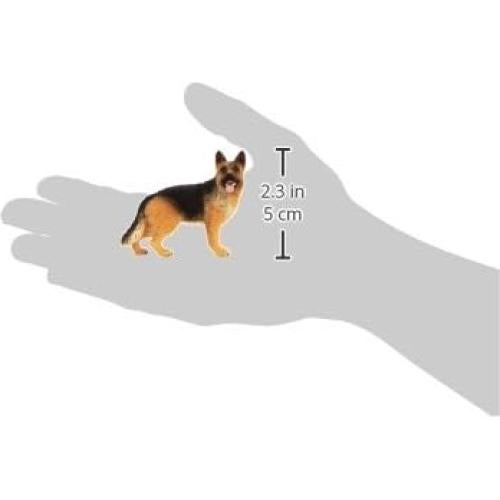 Figura de Perro Pastor Alemán Schleich 3,1 cm Realista