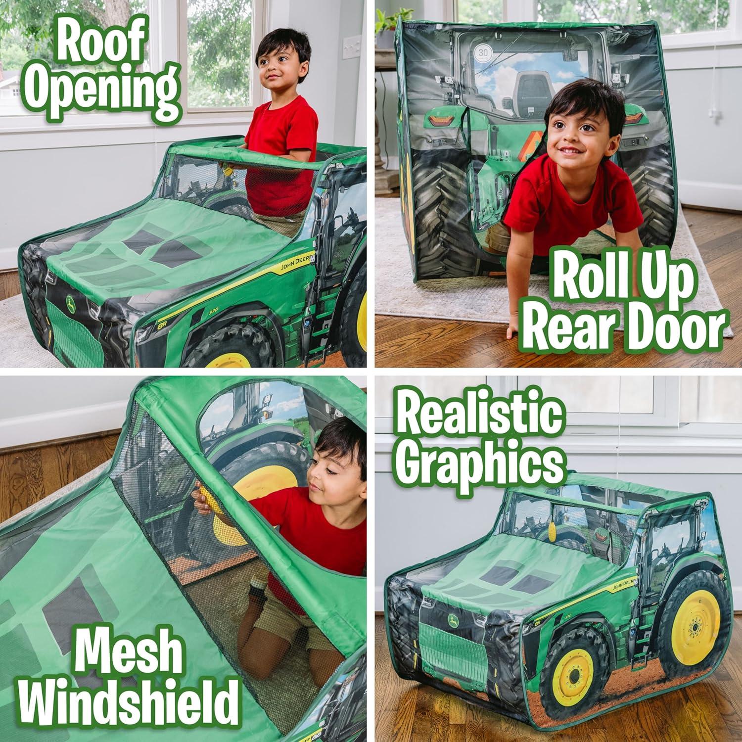 Carpa Pop Up John Deere - Casa de Juego para Niños