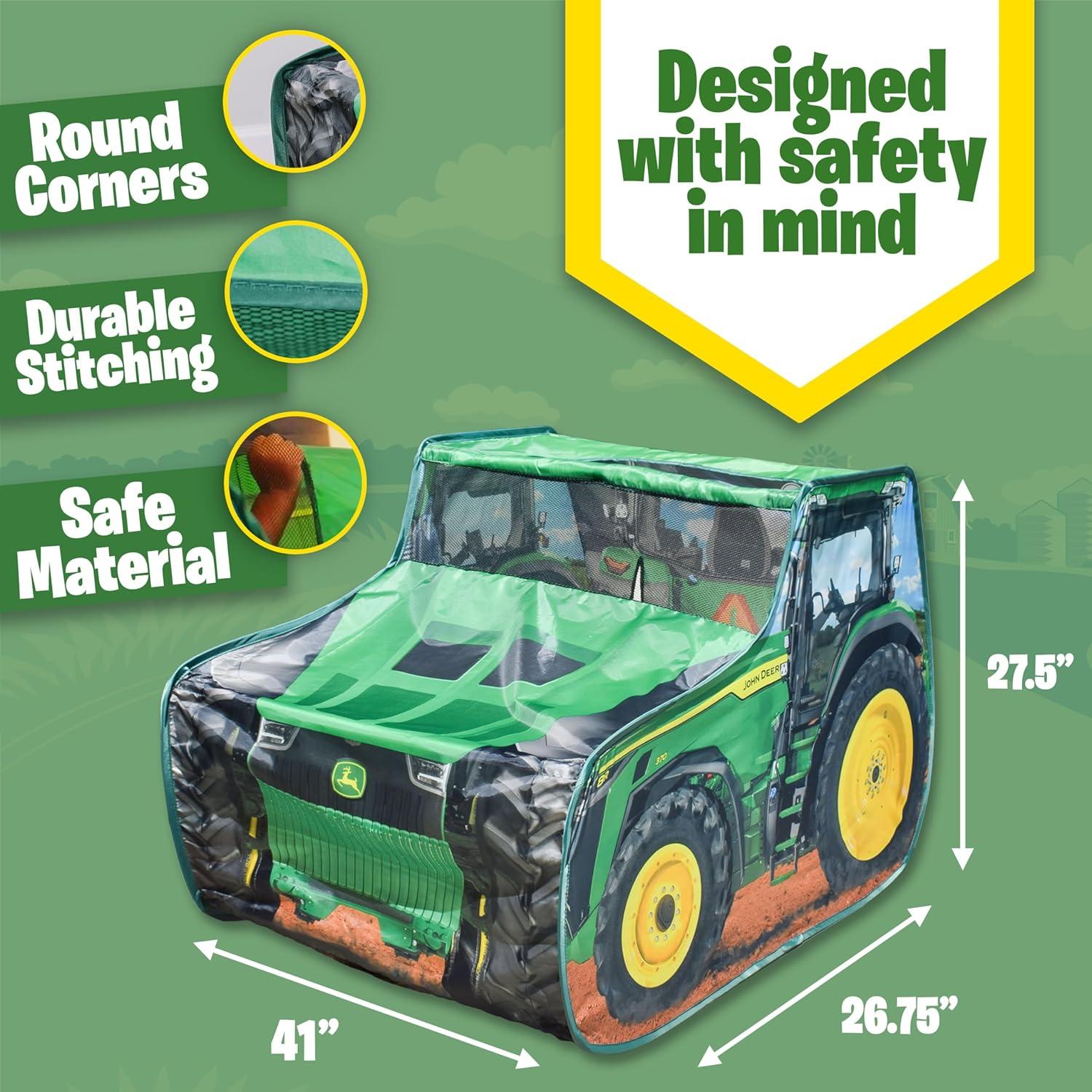 Carpa Pop Up John Deere - Casa de Juego para Niños