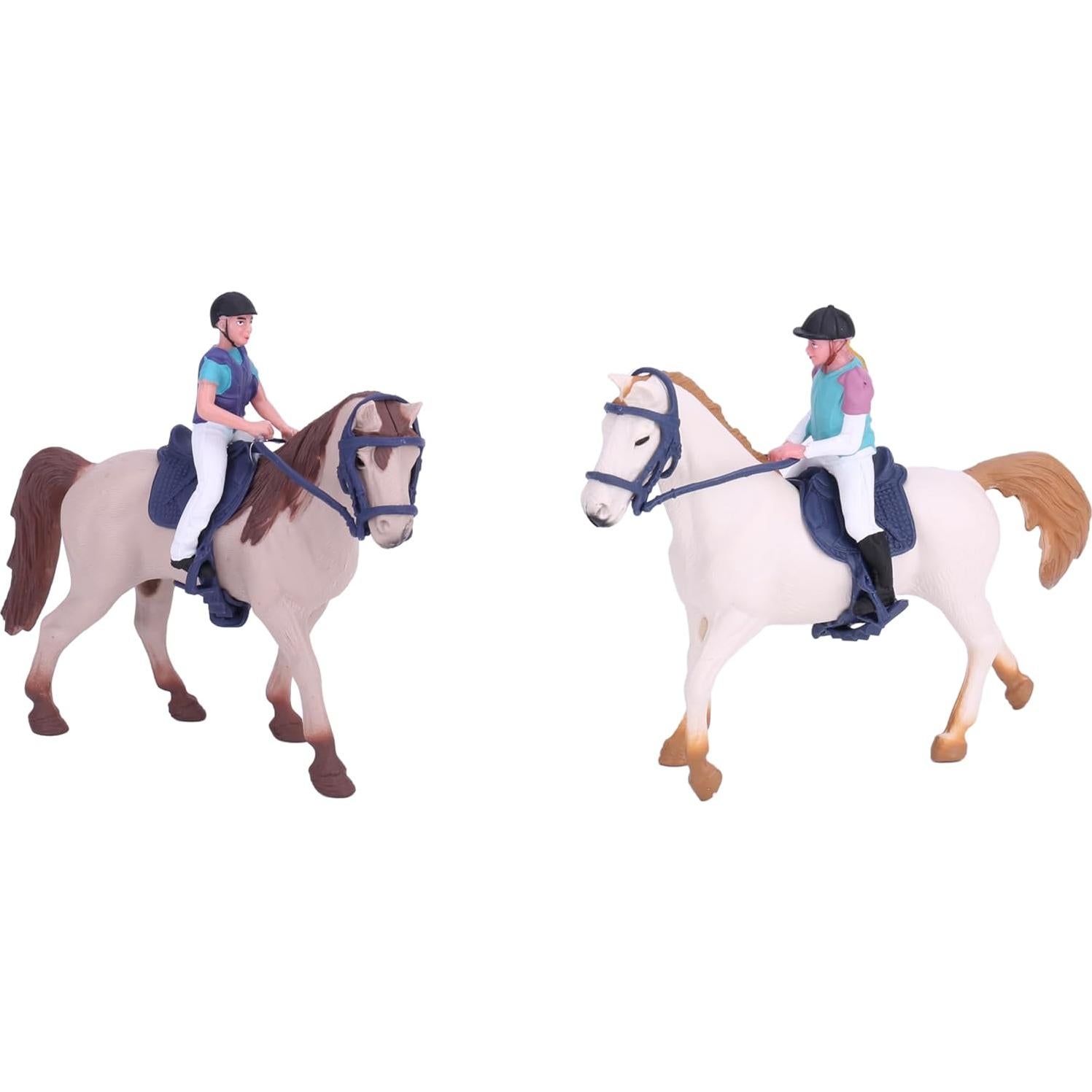 Set de Juguetes de Granja HAYUL con Caballos y Establo 28 Piezas