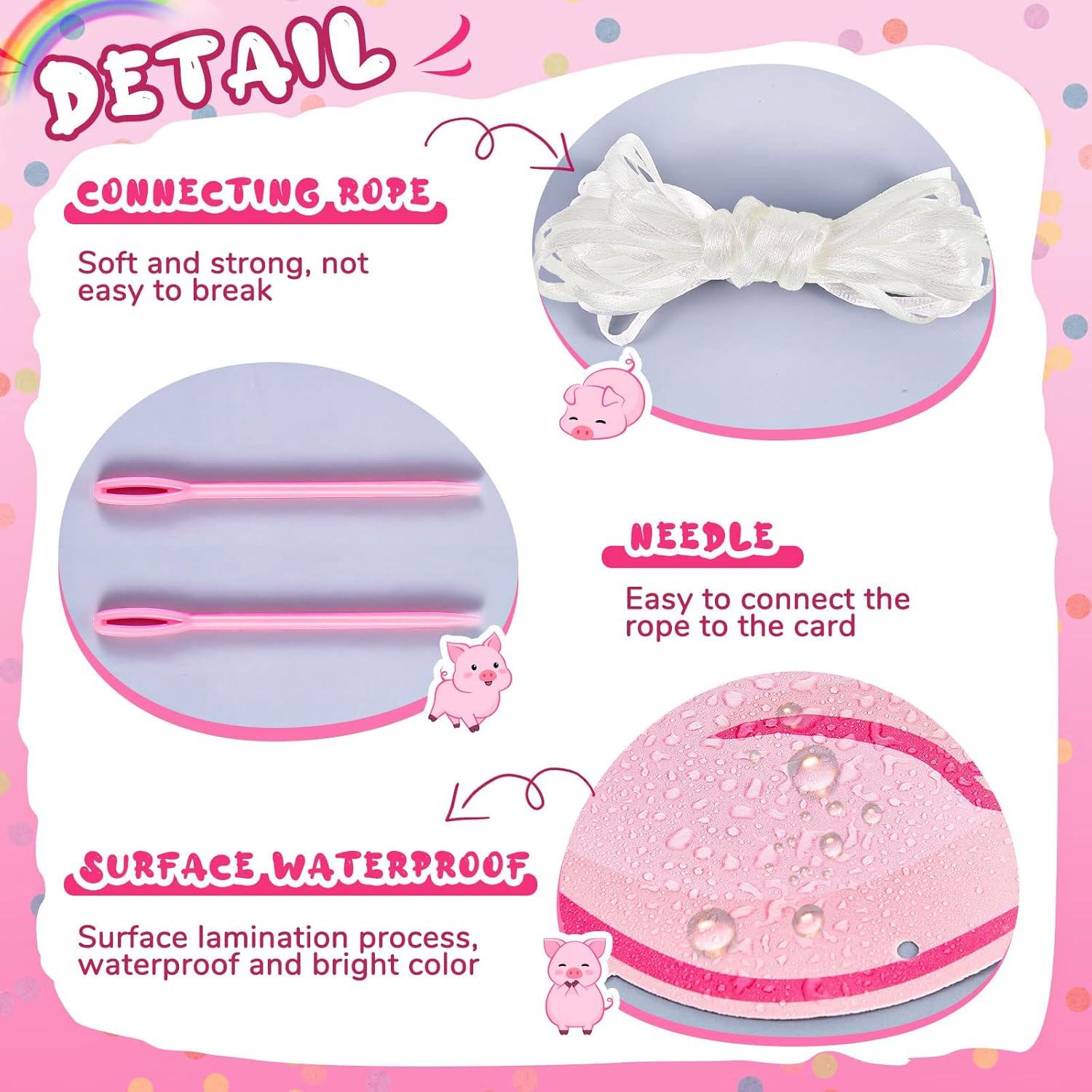 Decoraciones de Fiesta de Cumpleaños Cerdo Jecery 10 Piezas