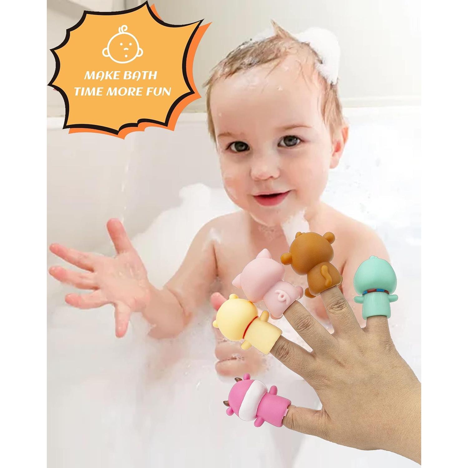 Conjunto de Marionetas de Dedos AQKILO, 10 Animales Educativos