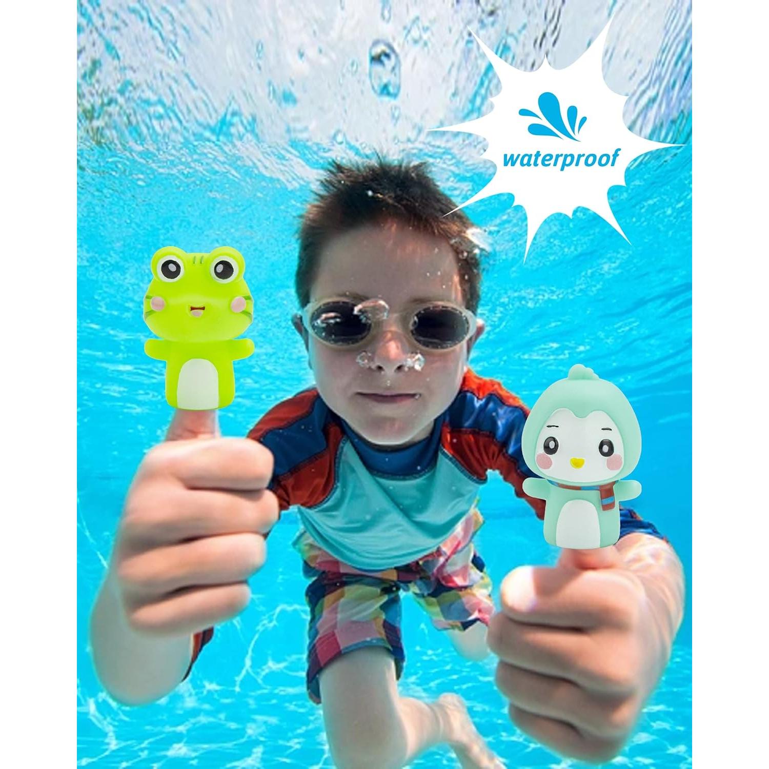 Conjunto de Marionetas de Dedos AQKILO, 10 Animales Educativos