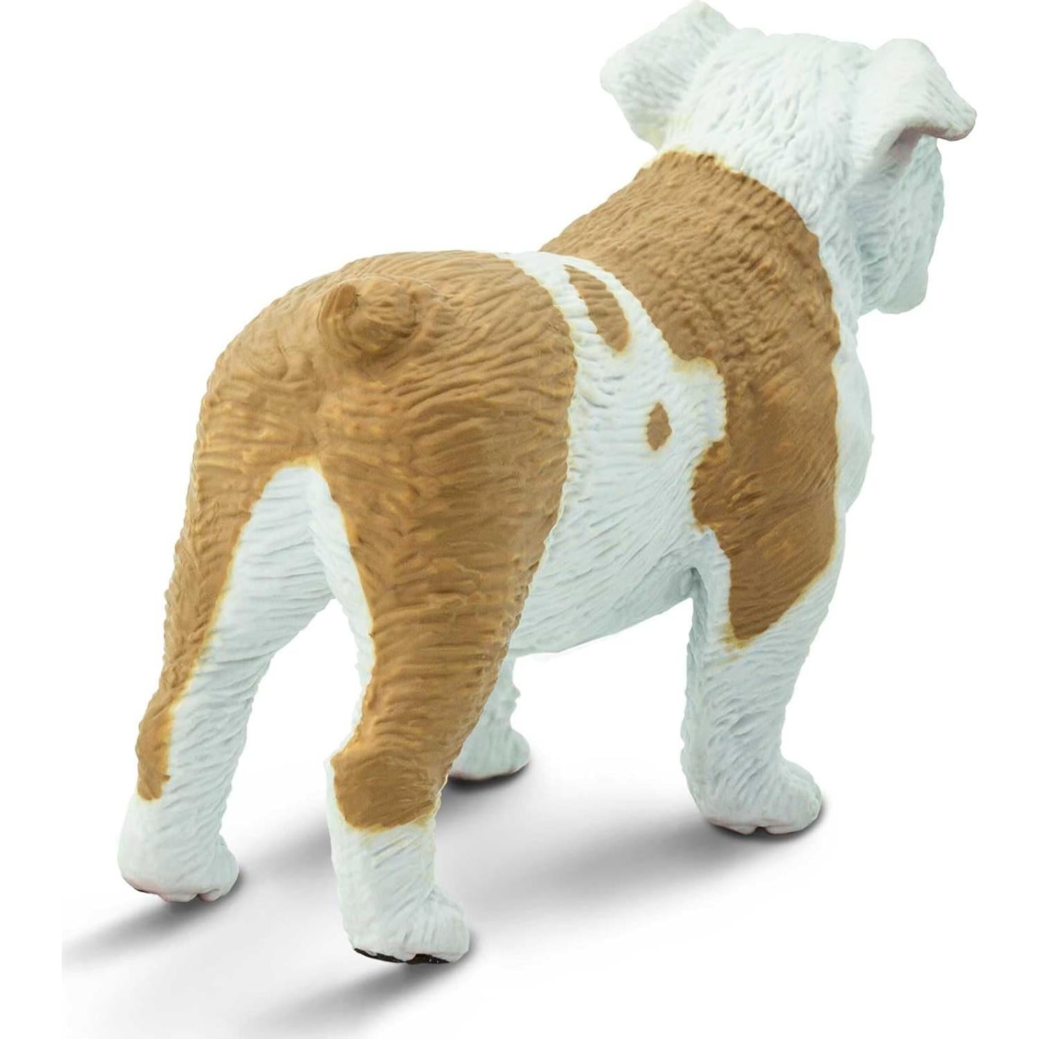 Figura de Bulldog Safari Ltd. - Realista 5,08 cm - Juguete educativo
