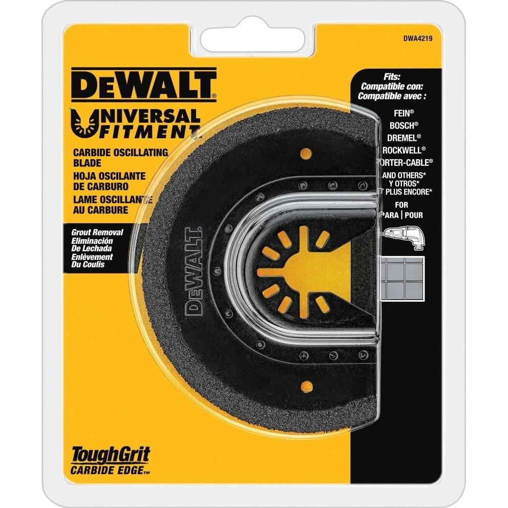 Hoja de Eliminación de Lechada DEWALT DWA4219 Carburo