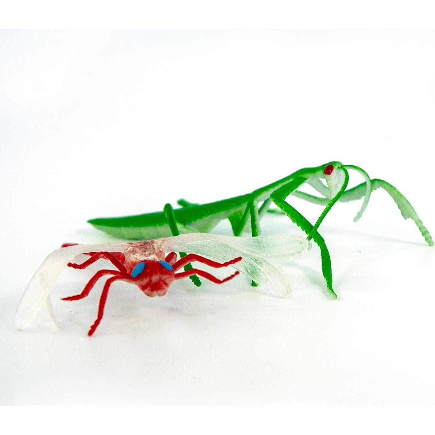 Juego de Figuras de Insectos Deluxebase - 12 Miniaturas con Tubo