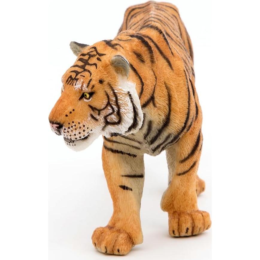 Figura de Tigre Papo 15.6x4.29x6.8cm Pintada a Mano