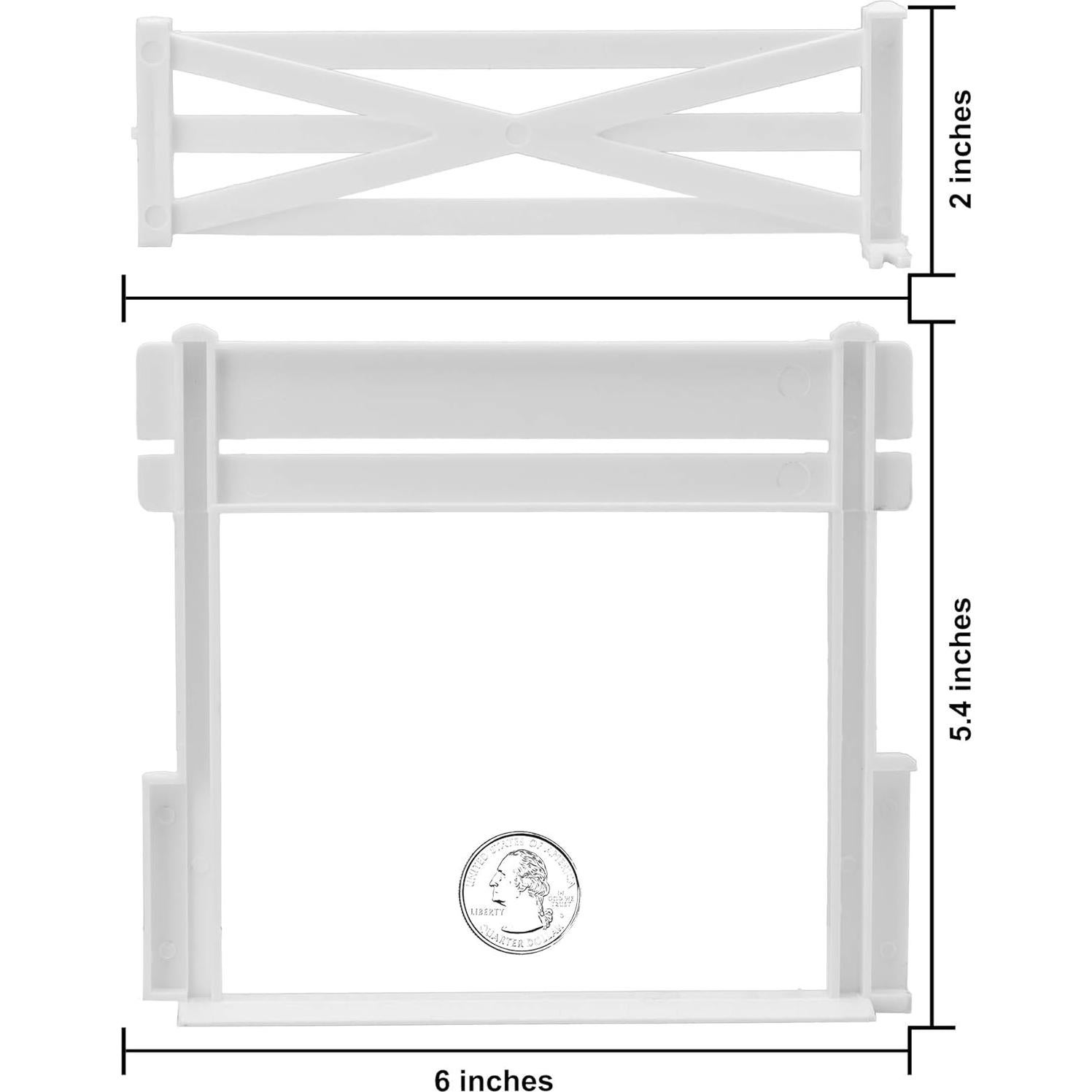 BMC Classic Marx Cerca de Granja 10 Piezas Blanco