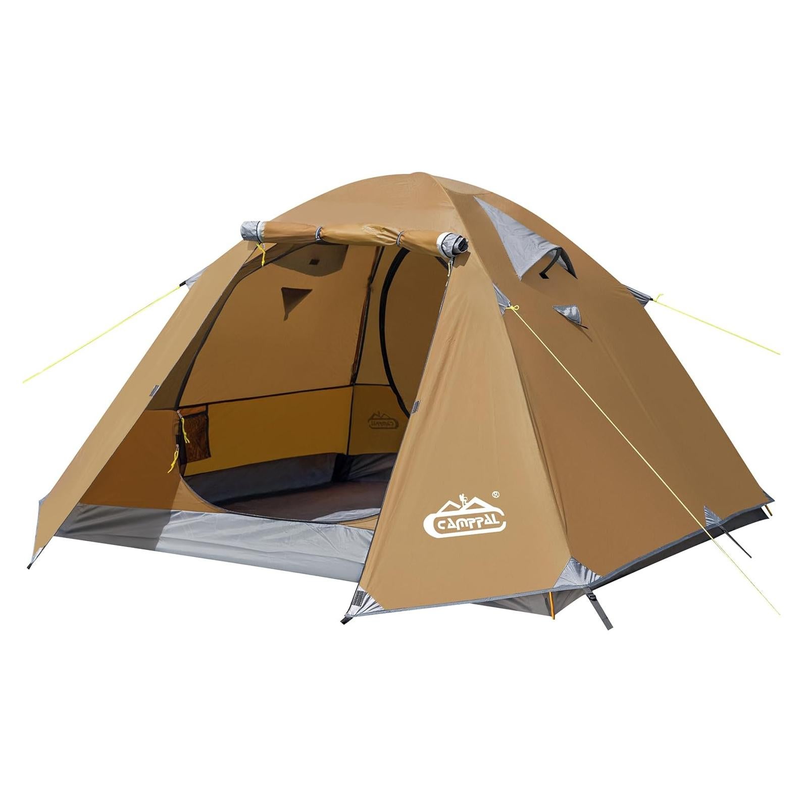 Tienda Camping Camppal 3 Personas Impermeable 4 Estaciones