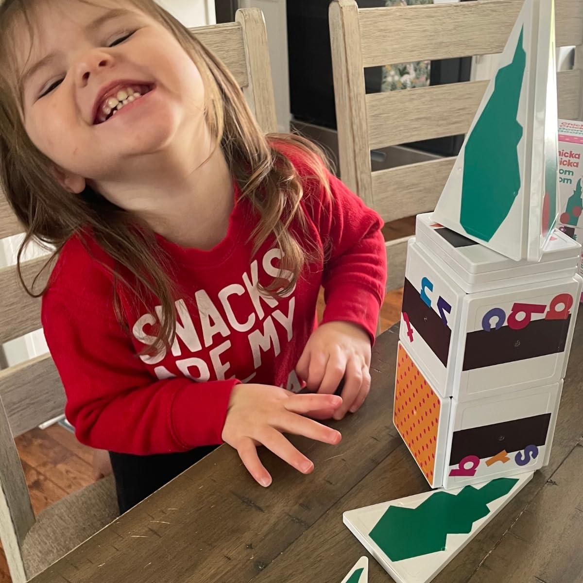 Conjunto de Juguetes Magnéticos Chicka Boom Boom CreateOn 19 Pzas