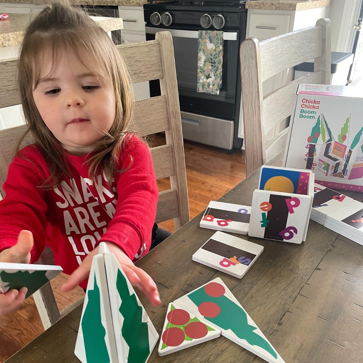 Conjunto de Juguetes Magnéticos Chicka Boom Boom CreateOn 19 Pzas