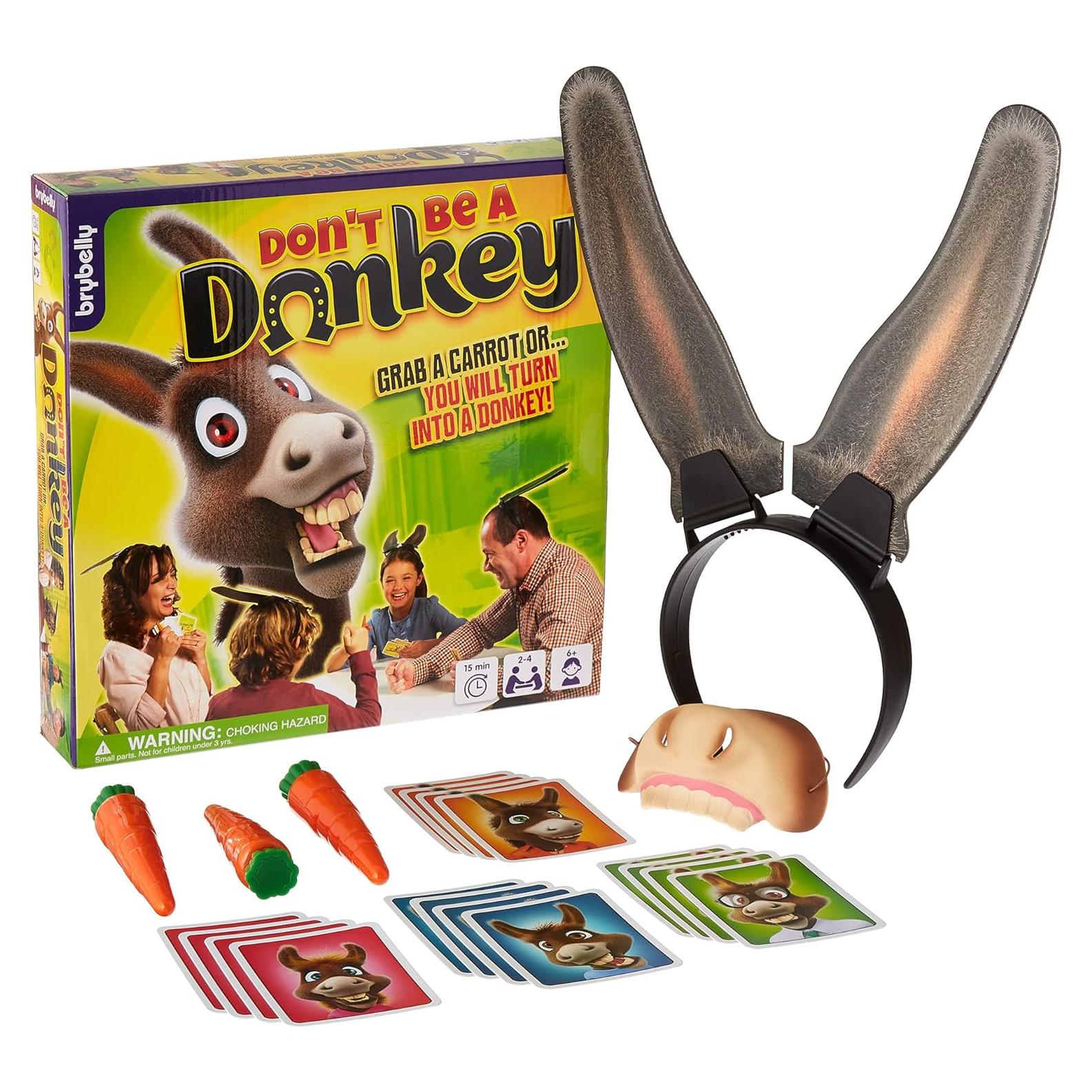 Juego de Fiesta No Seas un Burro - Brybelly - 2-4 Jugadores