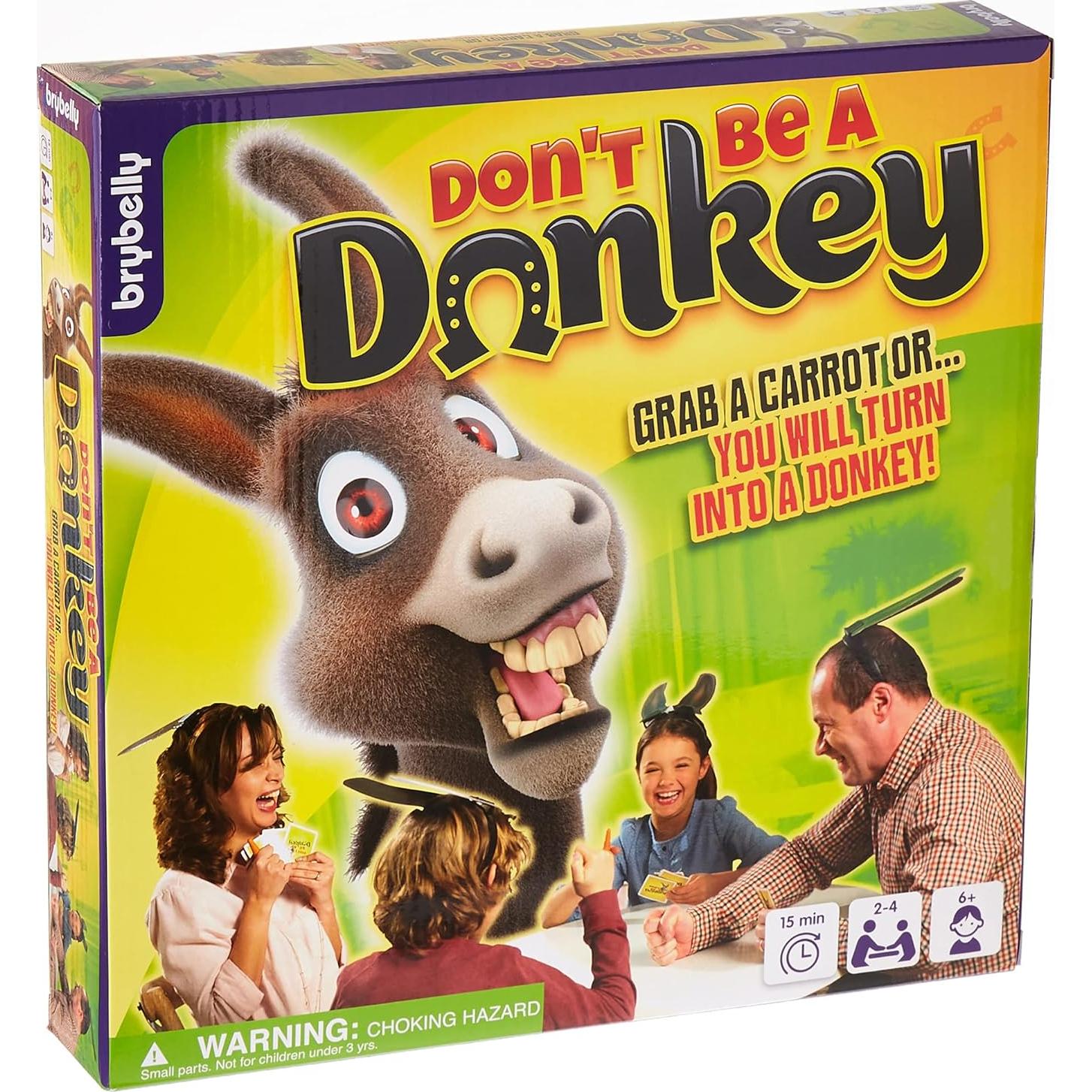 Juego de Fiesta No Seas un Burro - Brybelly - 2-4 Jugadores