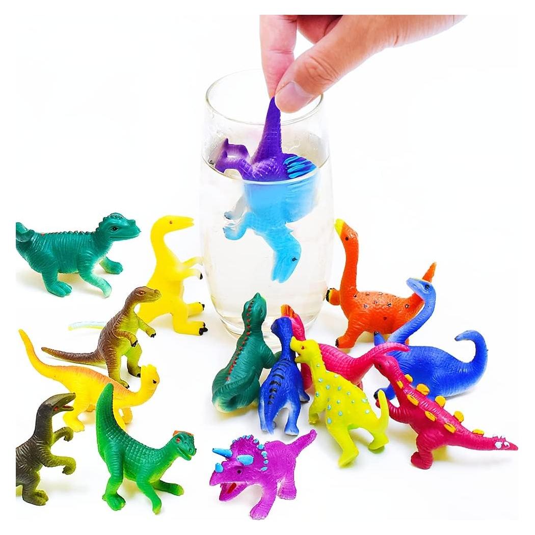 14 Juguetes de Dinosaurios ChuburD Cambia Color 15x6x10cm