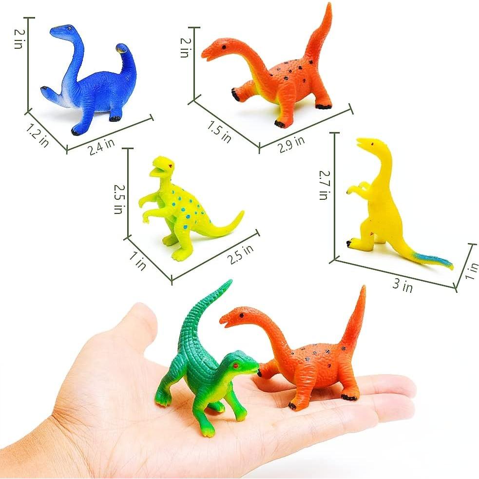 14 Juguetes de Dinosaurios ChuburD Cambia Color 15x6x10cm