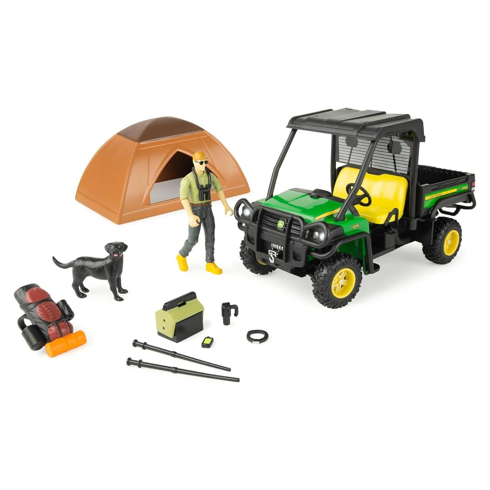 Set de Juego John Deere Gator Aventura al Aire Libre 1:16