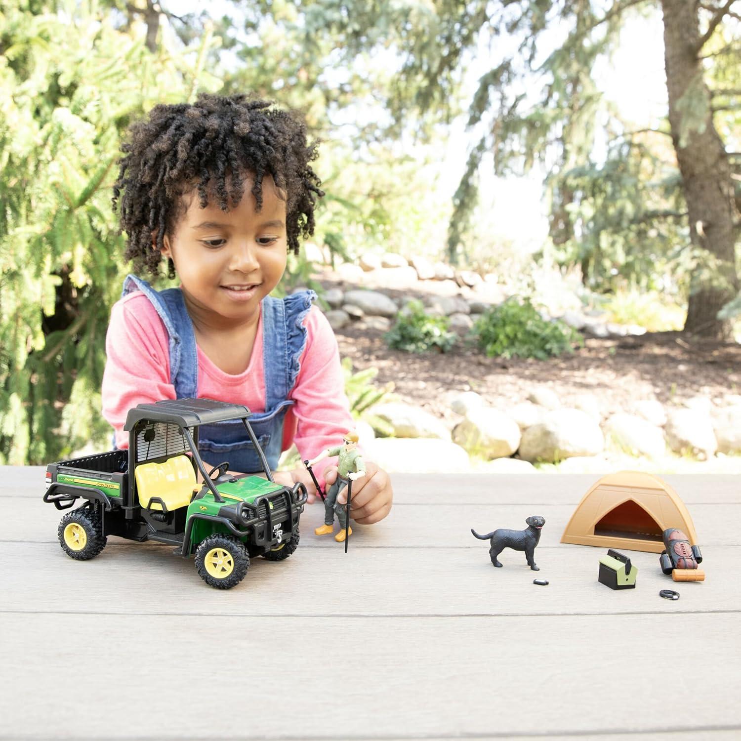 Set de Juego John Deere Gator Aventura al Aire Libre 1:16