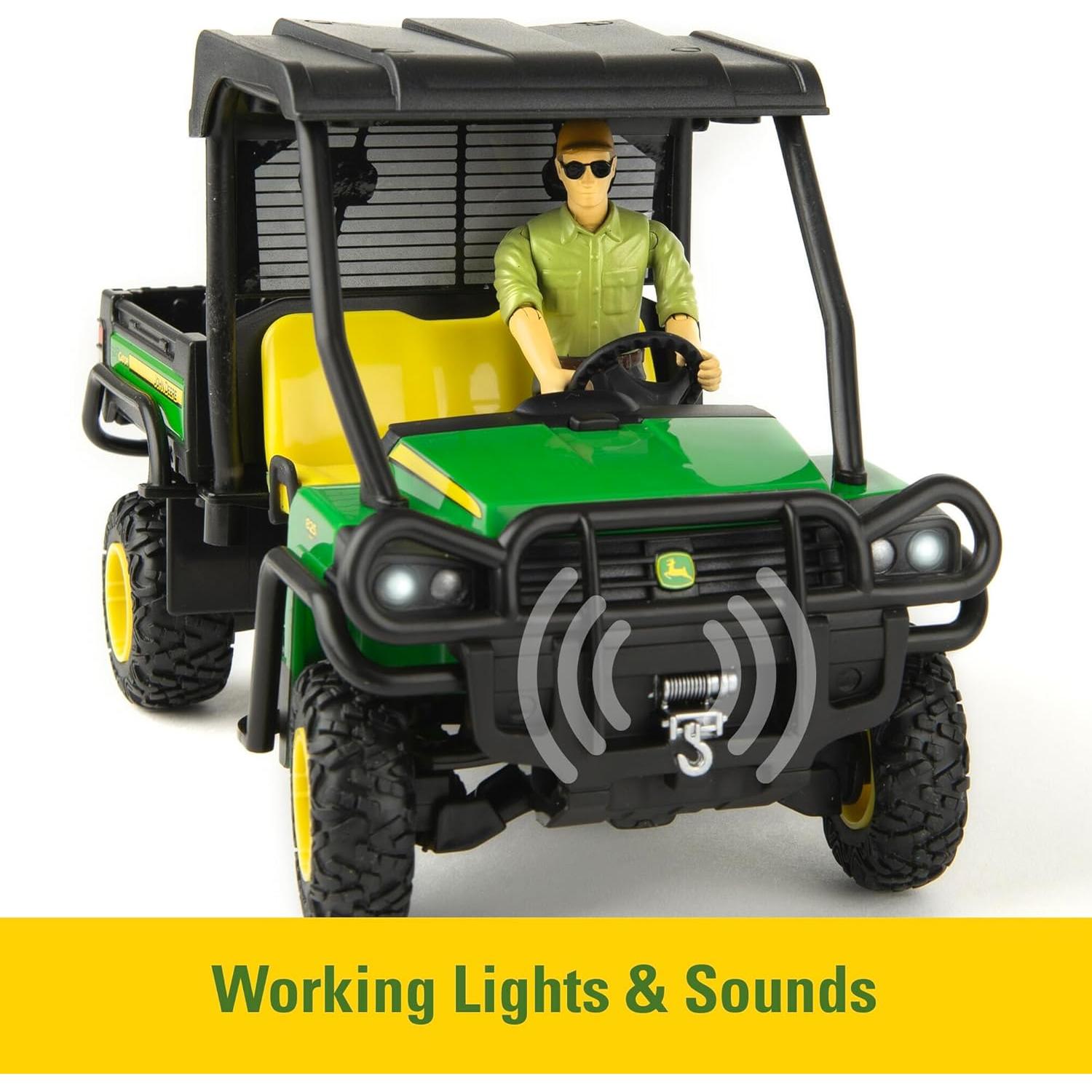 Set de Juego John Deere Gator Aventura al Aire Libre 1:16