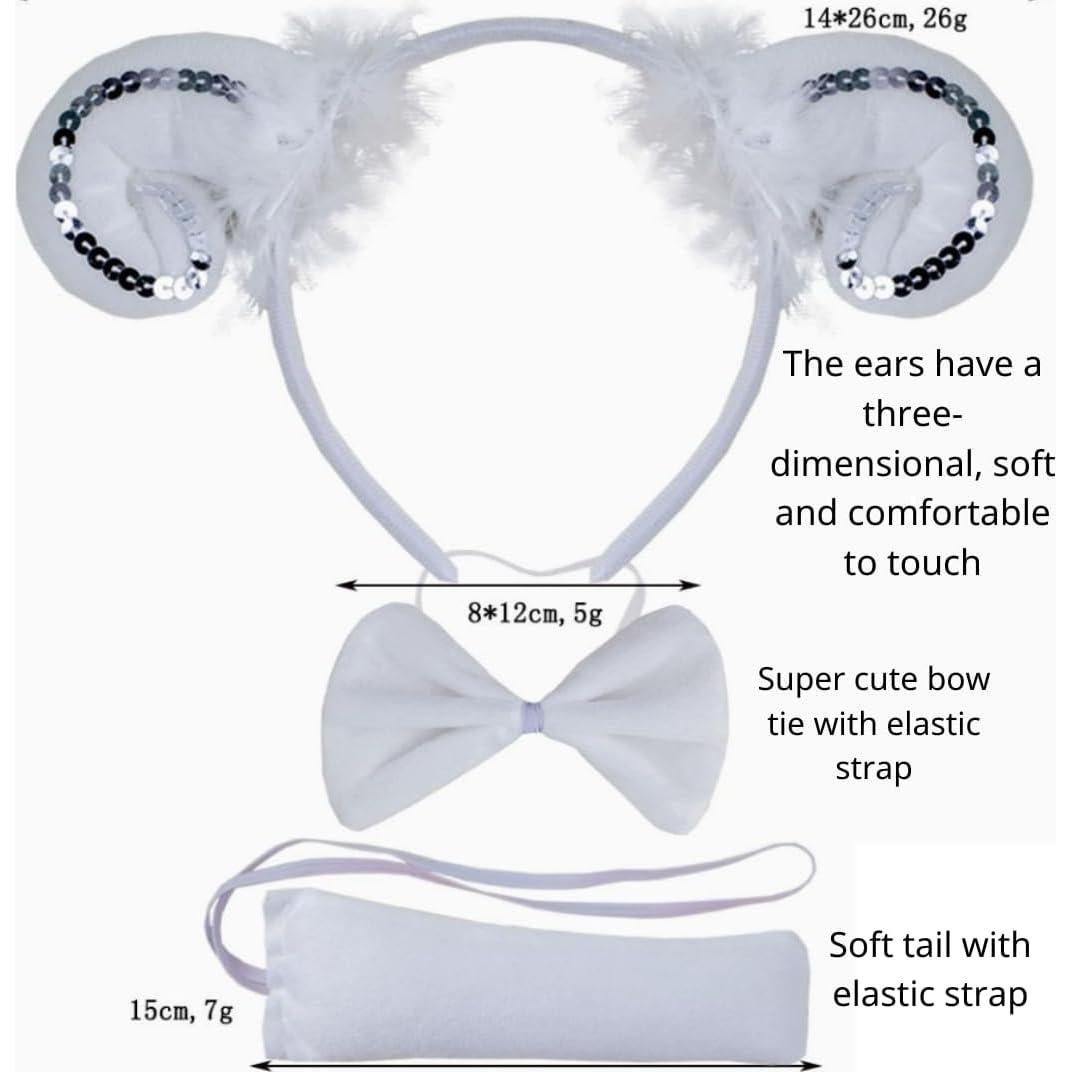 Disfraz Infantil Oveja Kirei Sui Tutu Diadema Cola Patas