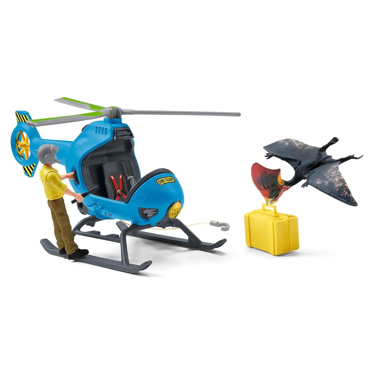 Ataque Aéreo de Dinosaurios Schleich 10 Piezas Educativo