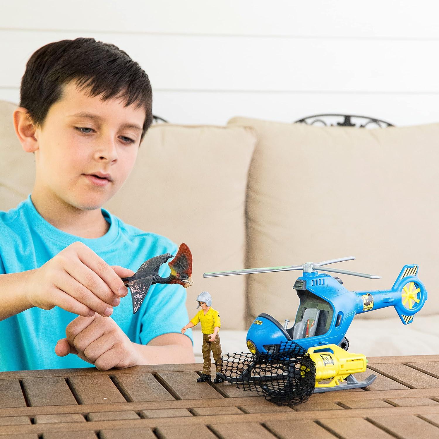 Ataque Aéreo de Dinosaurios Schleich 10 Piezas Educativo