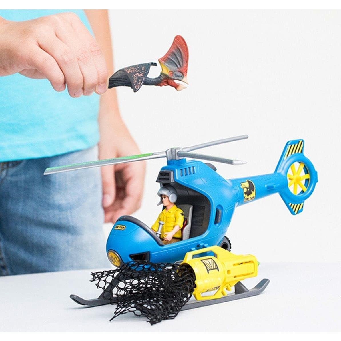 Ataque Aéreo de Dinosaurios Schleich 10 Piezas Educativo